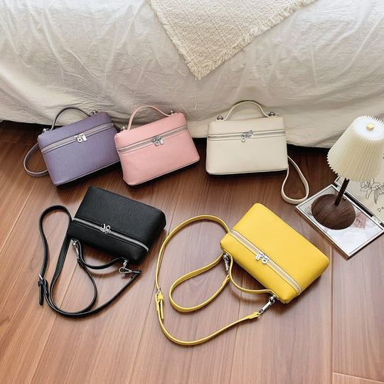 Damen Crossbody-Tasche mit abnehmbarem Schulterriemen und elegantem Reißverschluss Nord Taschen