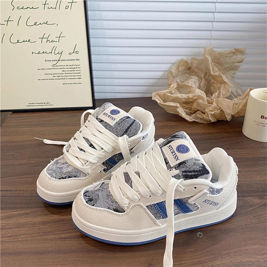Damen modische Sneakers mit robustem Obermaterial und einzigartigem Design - Vittorelli