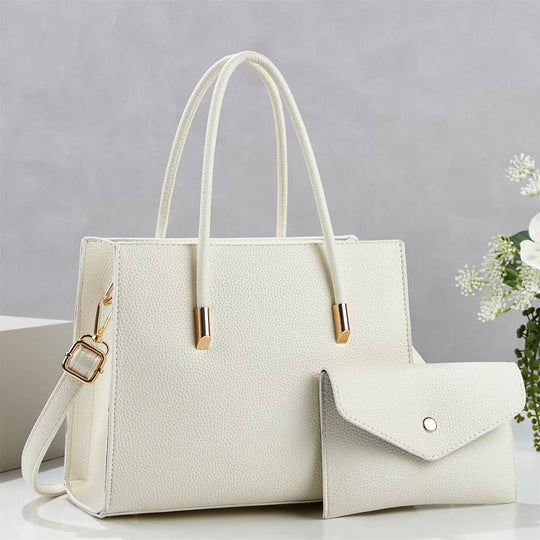 Damen elegante Handtasche mit herausnehmbarem Geldbeutel Nord Taschen