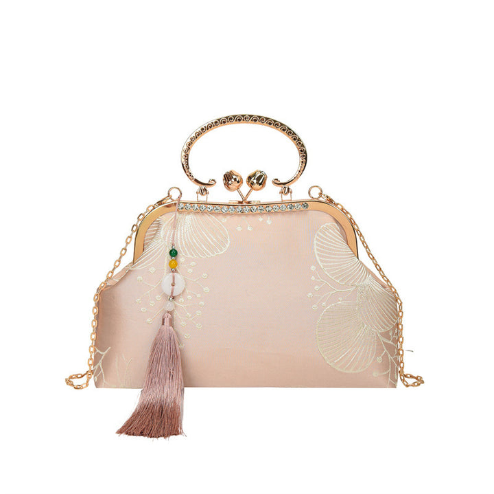 Damen elegante Clutch-Tasche mit hochwertigem Verzierrungsdesign Nord Taschen
