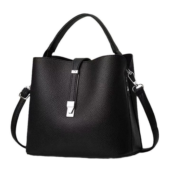 Damen elegante Schultertasche mit strukturiertem Obermaterial Nord Taschen