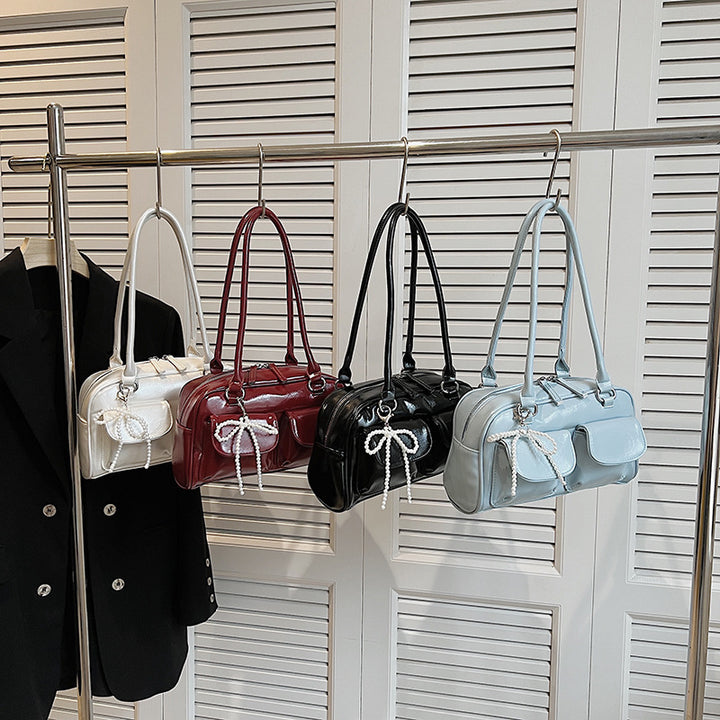 Damen Handtasche mit eleganten Perlendetails Nord Taschen