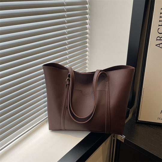 Damen Tote-Bag aus strukturiertem Kunstleder mit stilvollem Detail Nord Taschen