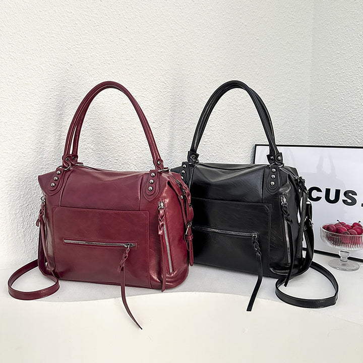 Damen elegante Handtasche mit mehreren Fächern Nord Taschen