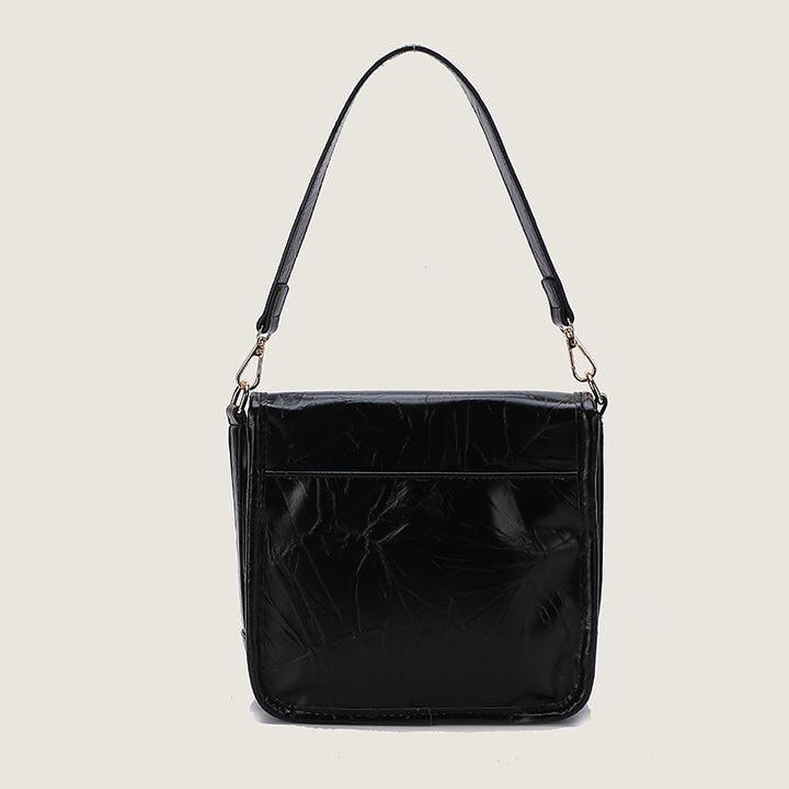 Damen Umhängetasche mit luxuriösem Kettenakzent und praktischem Faltendesign Nord Taschen
