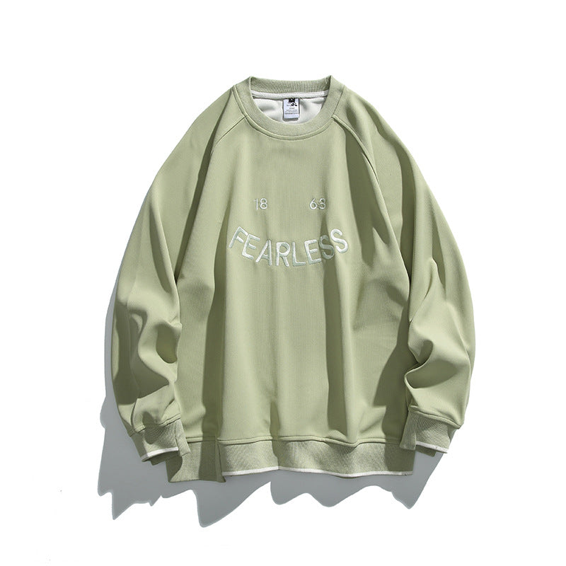 Unisex Oversize-Sweatshirt mit Raglanärmeln und markantem FEARLESS-Frontprint Nord Taschen