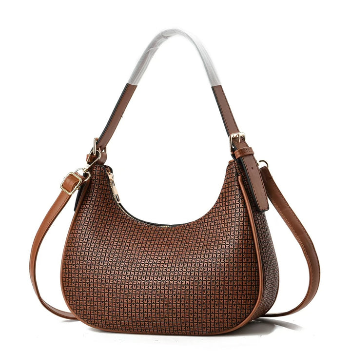 Damen Schultertasche mit strukturiertem Design und abnehmbarem Tragegurt Nord Taschen