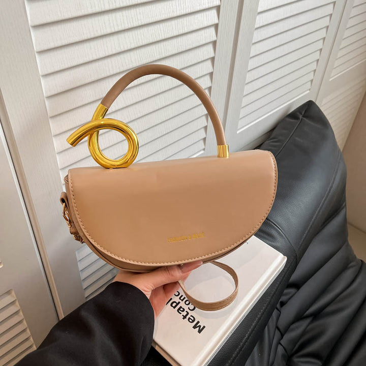 Damenhandtasche mit elegantem Schwunggriff Nord Taschen