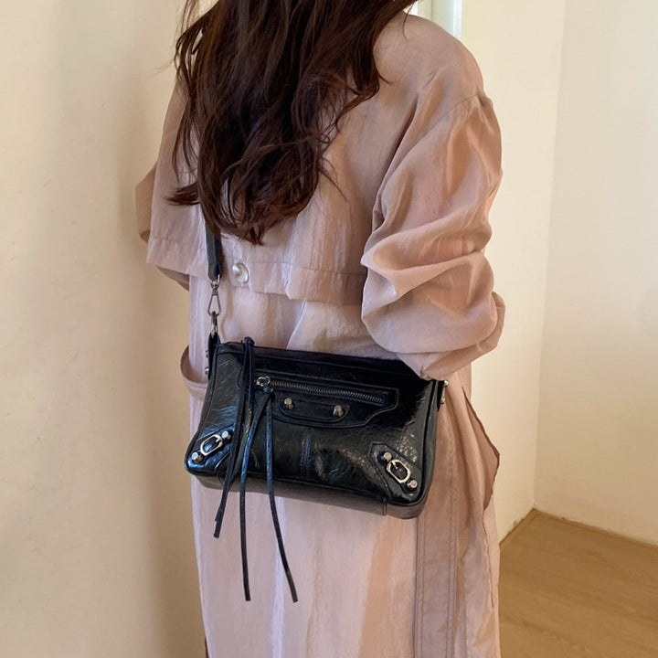 Damen Umhängetasche mit edlen Details und verstellbarem Schulterriemen Nord Taschen