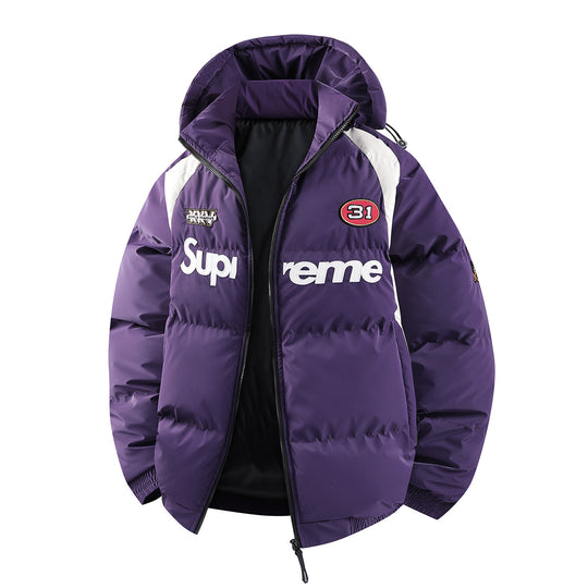Herren Modische Steppjacke Nord Taschen