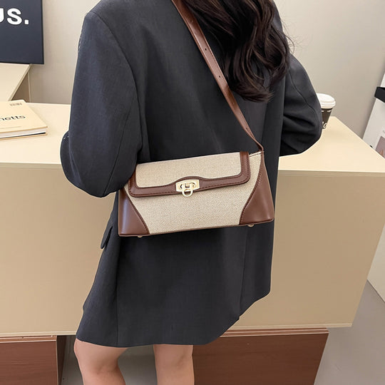 Damen elegante Umhängetasche mit strukturiertem Design und abnehmbarem Schulterriemen Nord Taschen