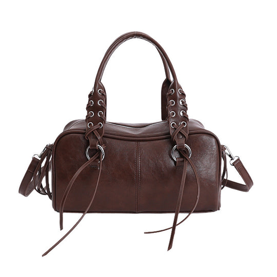 Damen elegante Hobo-Handtasche mit geflochtenen Details Nord Taschen