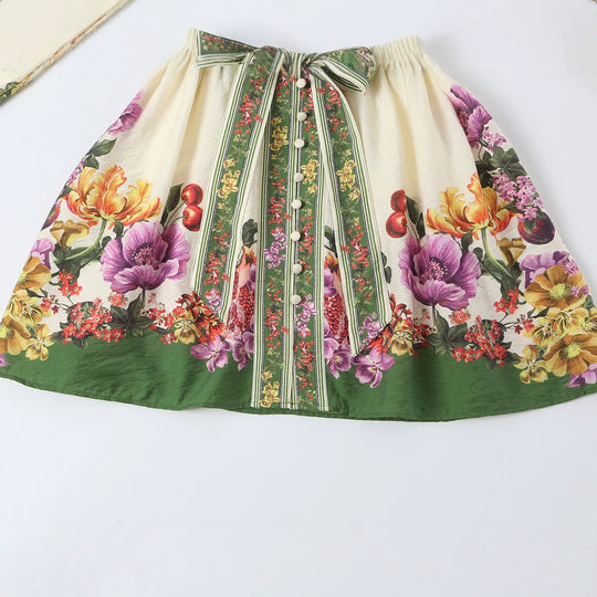 Damen Kurzkleid im Kimono-Stil mit Taillengürtel und V-Ausschnitt Nord Taschen