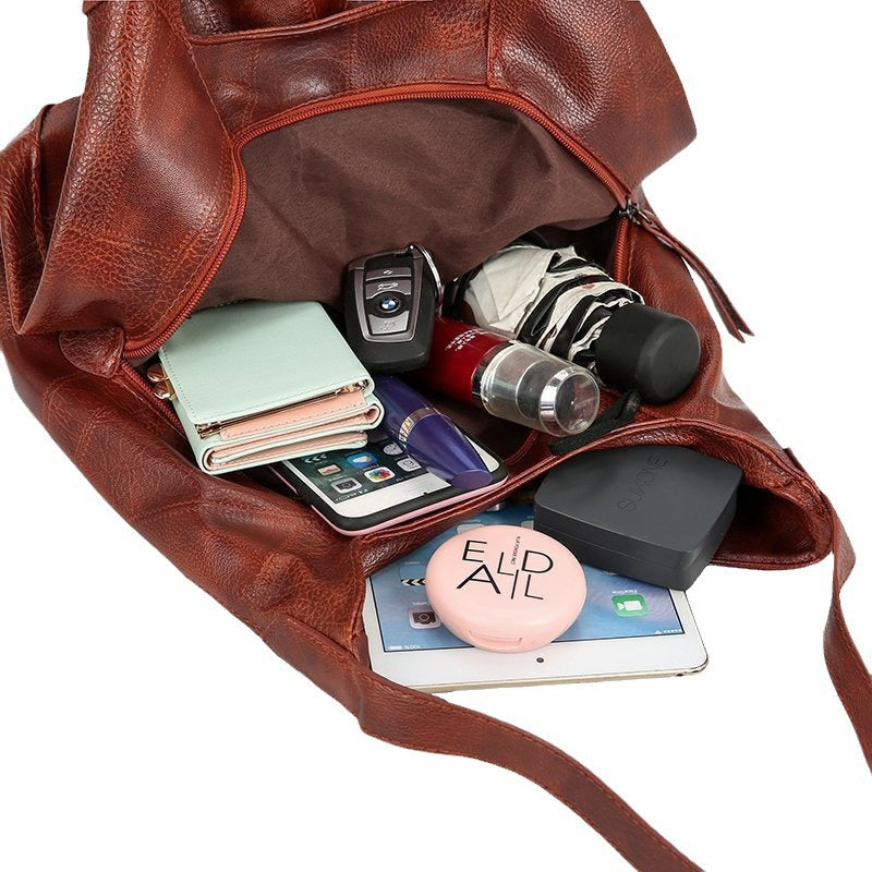 Damen Schultertasche im eleganten Vintage-Design Nord Taschen