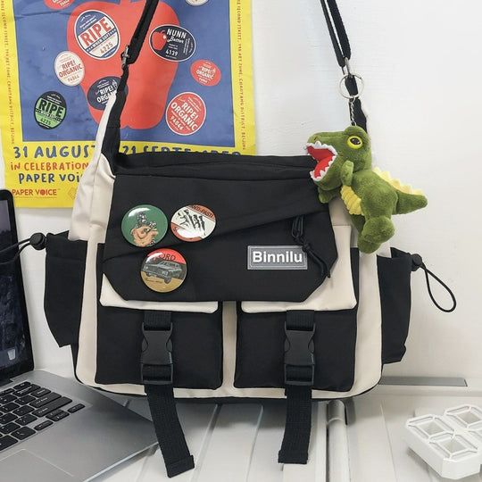Damen Umhängetasche mit vielseitigem Design und praktischen Fächern Nord Taschen