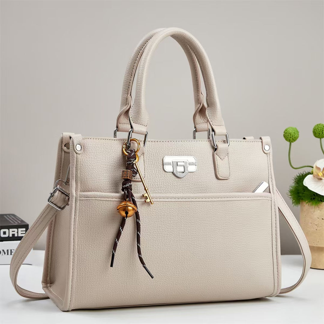 Damen Handtasche mit strukturiertem Design und abnehmbarem Tragegurt Nord Taschen