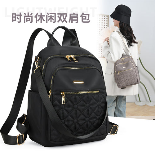 Damen multifunktionaler Rucksack mit elegantem gesteppten Design Nord Taschen