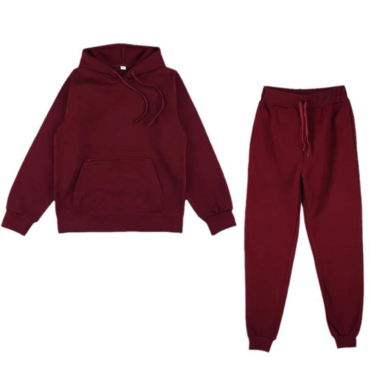 Unisex nan weiches Lounge-Set mit Oversize-Hoodie, taillenhoher Jogginghose und geripptem Knöchelabschluss Nord Taschen
