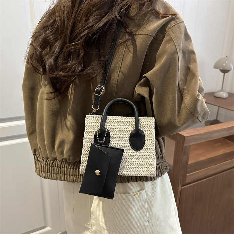 Damen Handtasche mit verstellbarem Schultergurt und innenliegendem Kartenfach Nord Taschen