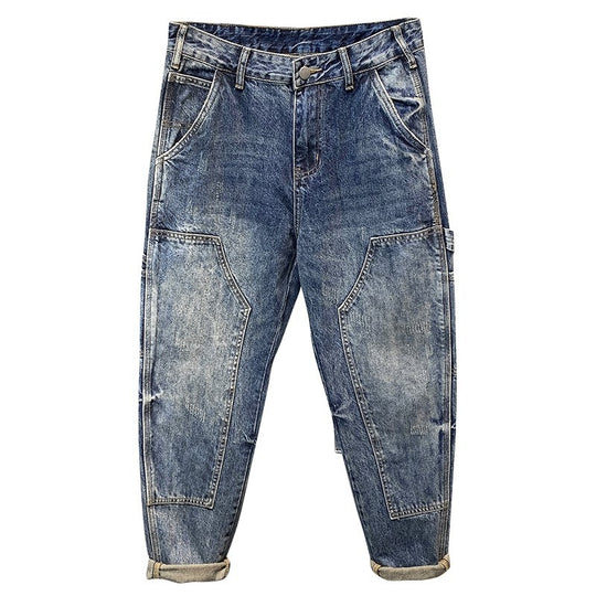 Herren Modische Cargo-Jeans mit innovativen Details Nord Taschen