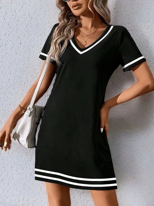 Damen Sportliches Freizeitkleid Nord Taschen