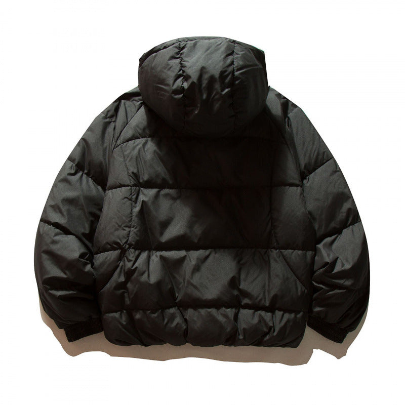 Unisex Oversize Thermo‑Pufferjacke im Boxy‑Cut mit Kapuze und Raglanärmeln Nord Taschen