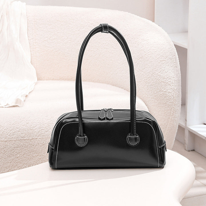 Damen Henkeltasche mit eleganter Kontur und praktischem Innenlayout Nord Taschen