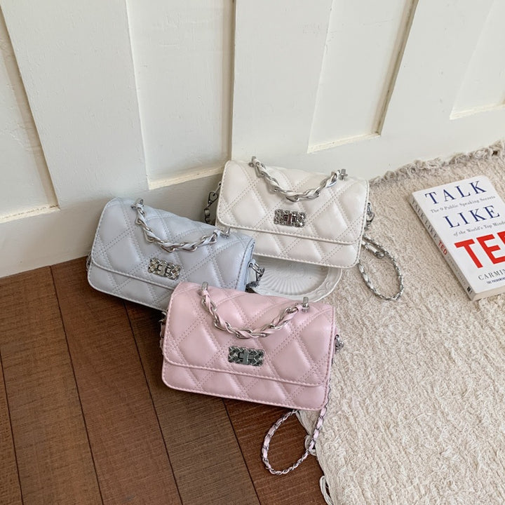 Damen edle Handtasche im modernen Steppdesign Nord Taschen