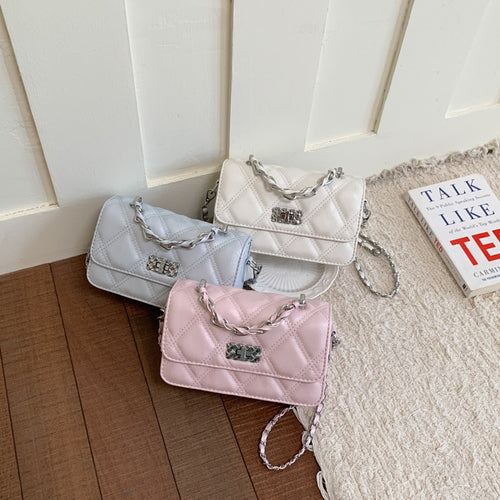 Damen edle Handtasche im modernen Steppdesign Nord Taschen