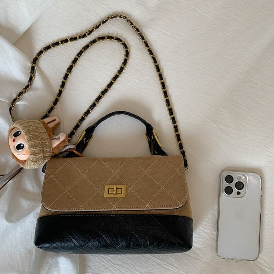 Damenhandtasche mit eleganten Steppdetails Nord Taschen