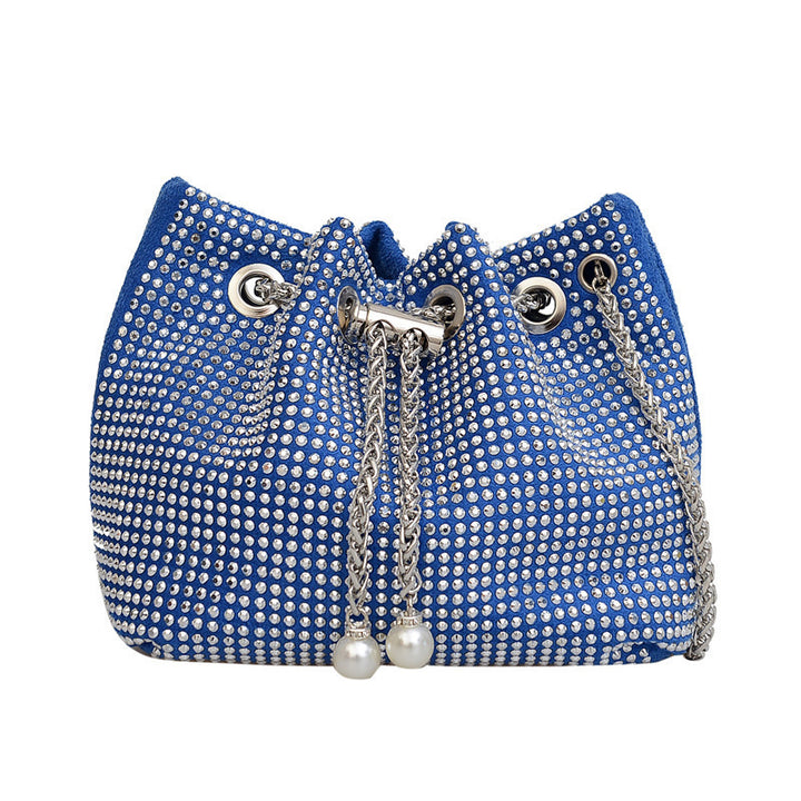Damen elegante Beuteltasche mit funkelnden Strassverzierungen Nord Taschen