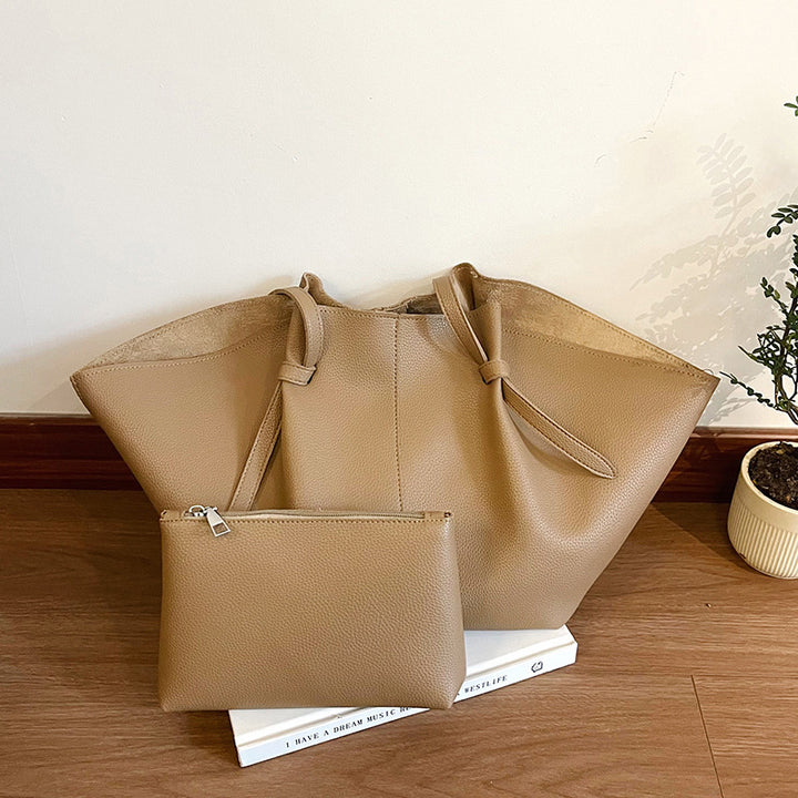 Damen vielseitige Handtasche mit abnehmbarem Kosmetiktäschchen Nord Taschen