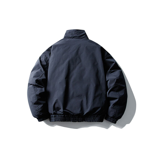 Herren Kurzboxy Thermo‑Bomber mit hohem Stehkragen und aufgesetzten XXL‑Taschen Nord Taschen
