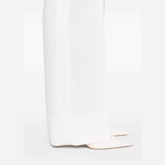 Damen Palazzo‑Hose mit hoher Taille und weitem Beinschnitt Nord Taschen