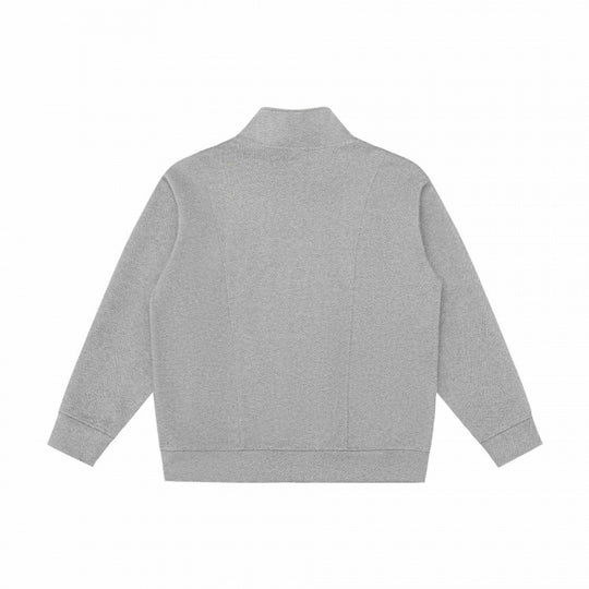 Unisex Boxy-Fleece-Zipjacke mit Stehkragen und Eingrifftaschen Nord Taschen