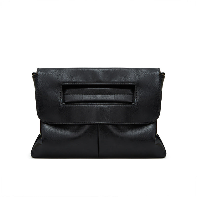 Damen Clutch-Tasche mit elegantem Faltendesign und verstellbarem Trageriemen Nord Taschen