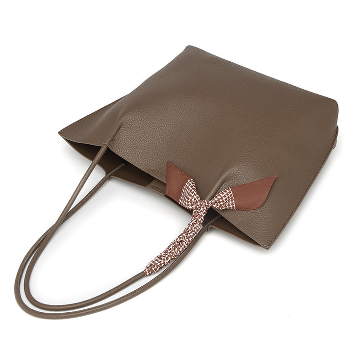 Damen Shopper-Tasche mit stilvollem Halstuch und elegantem Design Nord Taschen
