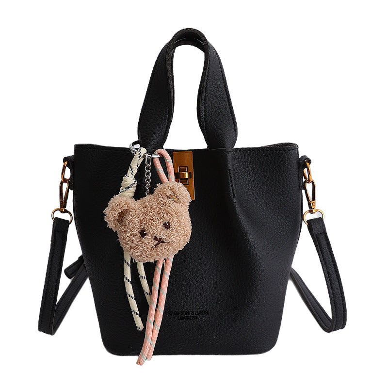 Damen Tasche mit strukturiertem Design und abnehmbarem Schulterriemen Nord Taschen