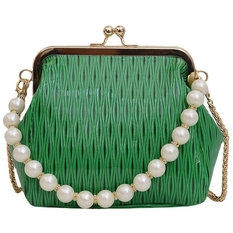 Damen elegante Handtasche mit Perlenakzenten Nord Taschen