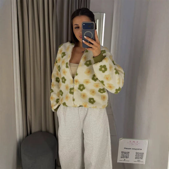 Damen Weite High‑Waist Sweatpants mit Bundkordel, Bügelfalte & Eingrifftaschen Nord Taschen