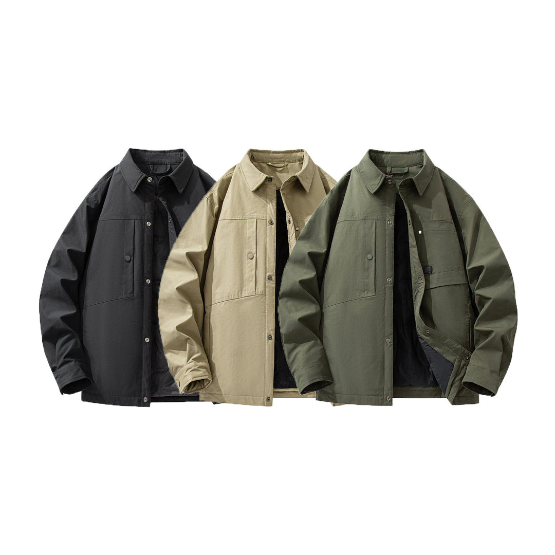 Herren Funktionale Fieldjacke mit Thermofutter und Utility-Taschen Nord Taschen