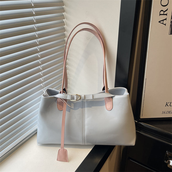 Damen elegante Schultertasche mit strukturiertem Design und modischem Schnallenverschluss Nord Taschen