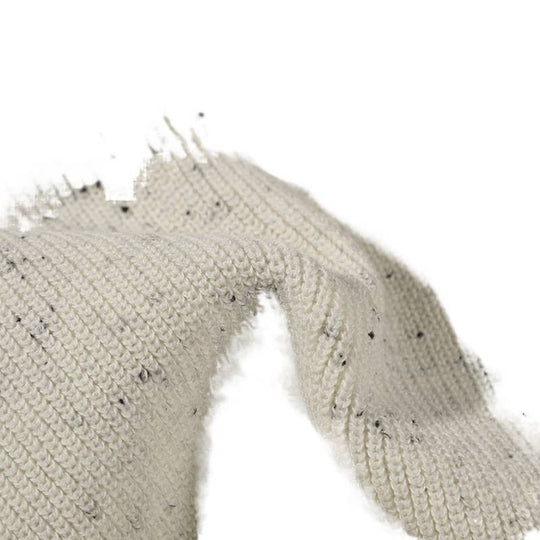 Unisex Großer Rundhals‑Strickpullover aus Mélange‑Garn mit abgesenkter Schulter Nord Taschen