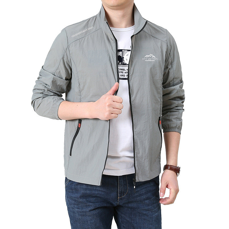 Herren Leichte Outdoor-Sportjacke Nord Taschen
