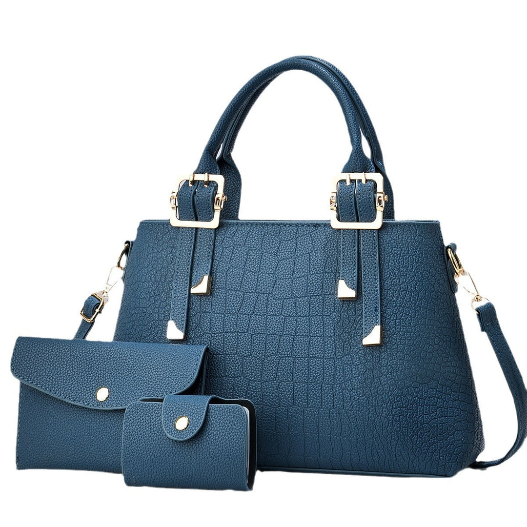Damen luxuriöse Handtasche mit abnehmbarem Portemonnaie Nord Taschen