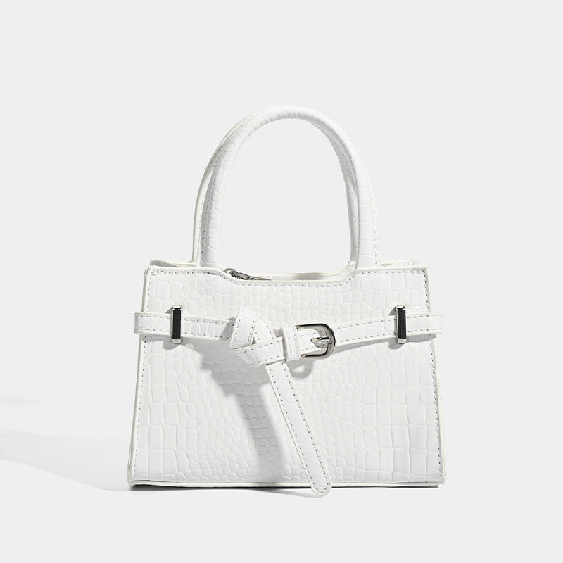 Damen modische Handtasche mit Kroko-Prägung Nord Taschen