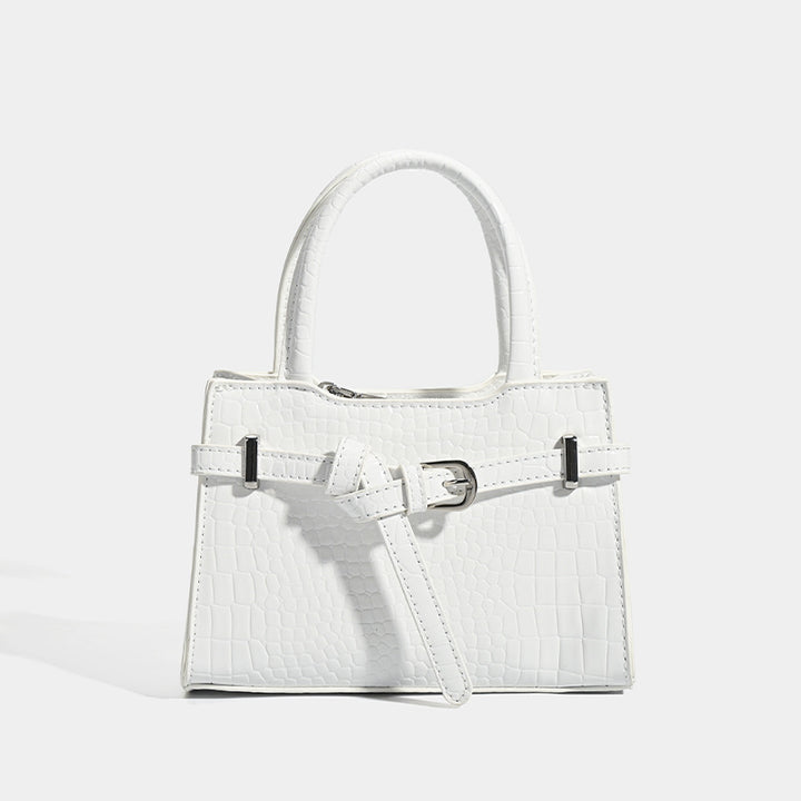 Damen modische Handtasche mit Kroko-Prägung Nord Taschen