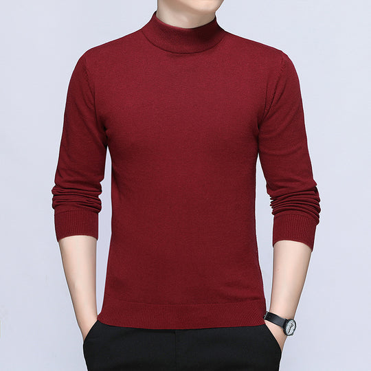 Herren Eleganter Rollkragenpullover Nord Taschen