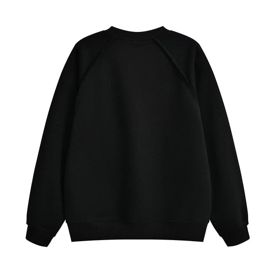 Unisex Oversize Sweatshirt mit Raglanärmeln und Rippbündchen Nord Taschen