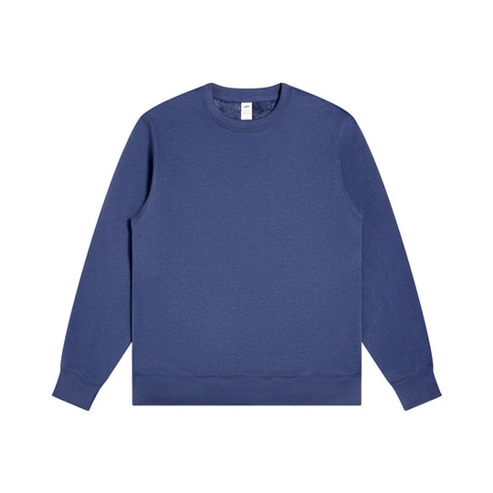 Unisex Minimalistisches Baumwoll-Sweatshirt mit Rundhals, Rippbündchen & Relaxed Fit Nord Taschen